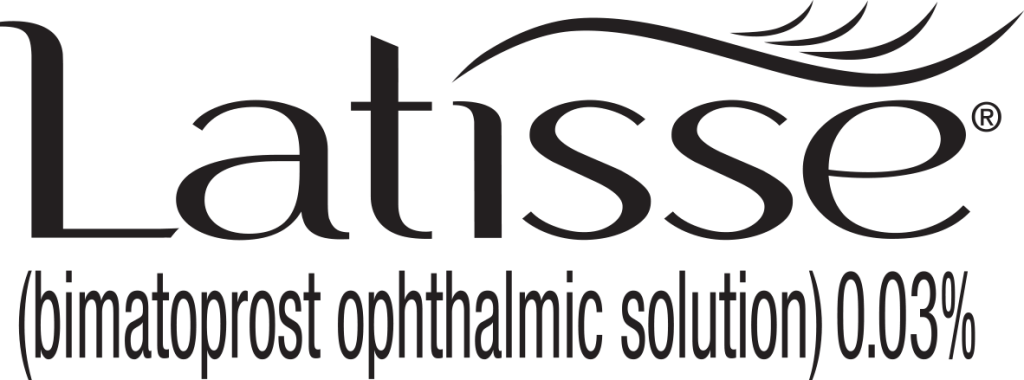 The Latisse (bimatoprost ophthalmic solution) 0.03% wordmark