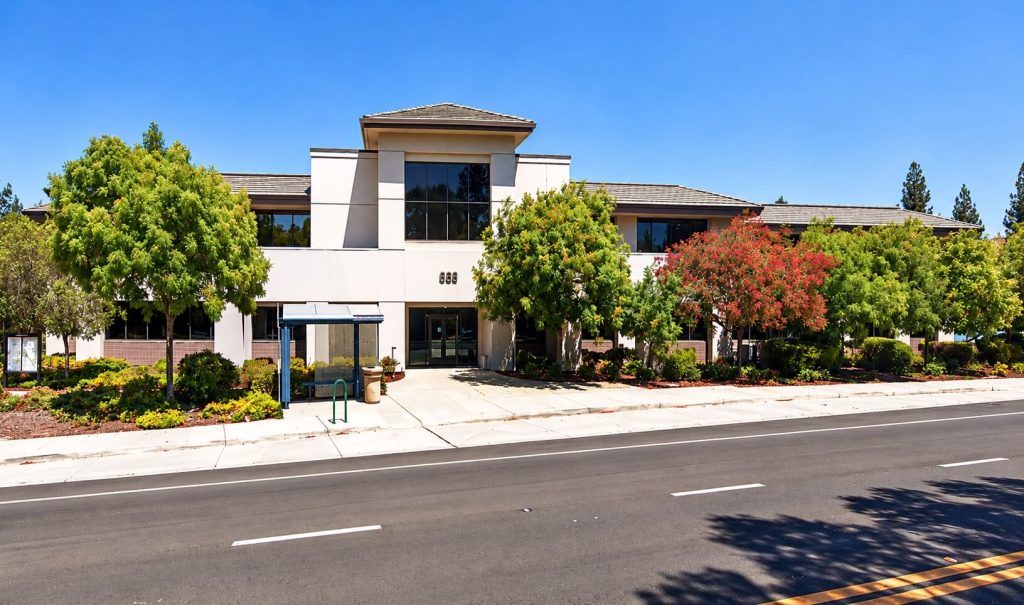 Golden State Dermatology's Los Gatos office building at 555 Knowles Drive