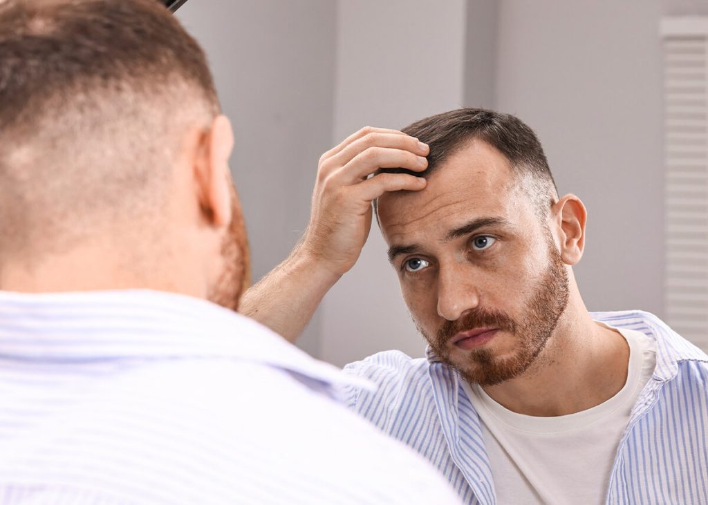 Hair restoration consultation