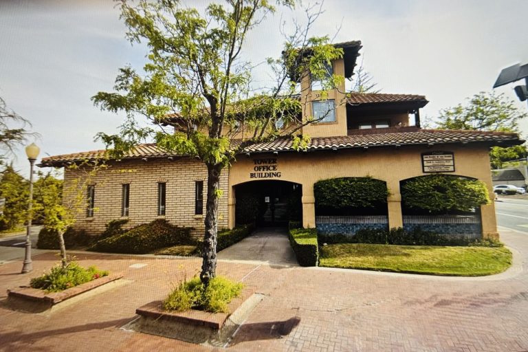 The Tower Office Building on Monterey Road, home of Golden State Dermatology in Morgan Hill