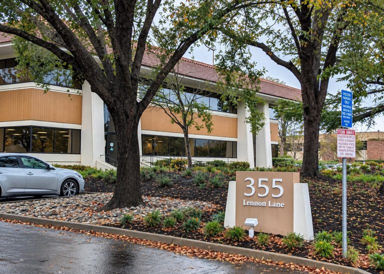 The building at 355 Lennon Lane in Walnut Creek, home of Golden State Dermatology